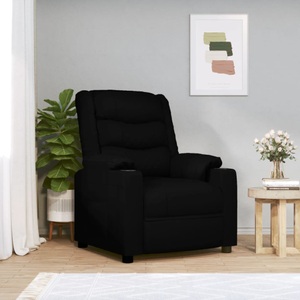 vidaXL, vidaXL Relaxsessel Schwarz Kunstleder, 