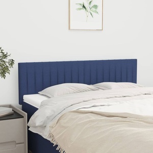 vidaXL, vidaXL Kopfteile 2 Stk. Blau 72x5x78/88 cm Stoff, vidaXL Kopfteile 2 Stk. Blau 72x5x78/88 cm Stoff