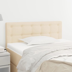 vidaXL, vidaXL Kopfteil Creme 90x5x78/88 cm Stoff