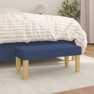 vidaXL, vidaXL Sitzbank Blau 70x30x30 cm Stoff, vidaXL Sitzbank Blau 70x30x30 cm Stoff