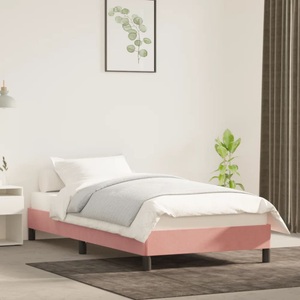vidaXL, vidaXL Bettgestell Rosa 80x200 cm Samt