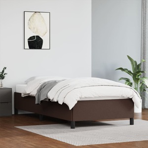 vidaXL, vidaXL Bettgestell Braun 80x200 cm Kunstleder