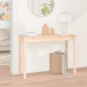 vidaXL, vidaXL Konsolentisch 110x40x75 cm Massivholz Kiefer, vidaXL Konsolentisch 110x40x75 cm Massivholz Kiefer