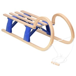 vidaXL, vidaXL Klappschlitten 110 cm Sperrholz, vidaXL Klappschlitten 110 cm Sperrholz