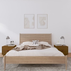 vidaXL, vidaXL Nachttische 2 Stk. Honigbraun 40x34x35 cm Massivholz Kiefer, vidaXL Nachttische 2 Stk. Honigbraun 40x34x35 cm Massivholz Kiefer