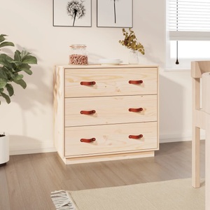vidaXL, vidaXL Sideboard 80x40x75 cm Massivholz Kiefer, vidaXL Sideboard 80x40x75 cm Massivholz Kiefer