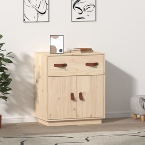 vidaXL, vidaXL Sideboard 65,5x40x75 cm Massivholz Kiefer
