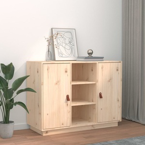 vidaXL, vidaXL Sideboard 100x40x75 cm Massivholz Kiefer
