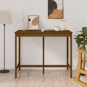 vidaXL, vidaXL Bartisch Honigbraun 140x80x110 cm Massivholz Kiefer, vidaXL Bartisch Honigbraun 140x80x110 cm Massivholz Kiefer