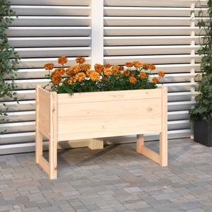 vidaXL, vidaXL Pflanzkübel 78x40x52 cm Massivholz Kiefer, 