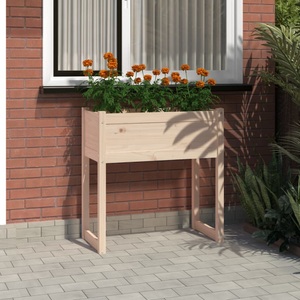vidaXL, vidaXL Pflanzkübel 78x40x81 cm Massivholz Kiefer, 