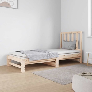 vidaXL, vidaXL Tagesbett Ausziehbar 2x(90x190) cm Massivholz Kiefer