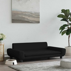 vidaXL, vidaXL Hundebett Schwarz 100x54x33 cm Samt