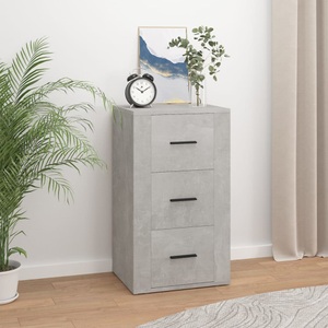 vidaXL, vidaXL Sideboard Betongrau 40x33x70 cm Holzwerkstoff, vidaXL Sideboard Betongrau 40x33x70 cm Holzwerkstoff