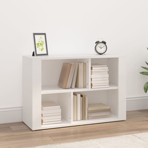 vidaXL, vidaXL Sideboard Weiß 80x30x54 cm Holzwerkstoff, 