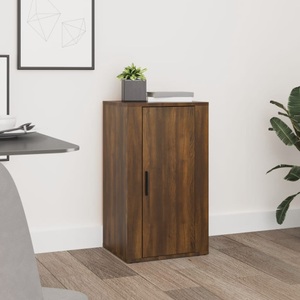 vidaXL, vidaXL Sideboard Braun Eichen-Optik 40x33x70 cm Holzwerkstoff