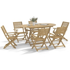 vidaXL, vidaXL Gartenstühle 8 Stk. Klappbar 54,5x61,5x86,5cm Massivholz Akazie, vidaXL Gartenstühle 8 Stk. Klappbar 54,5x61,5x86,5cm Massivholz Akazie