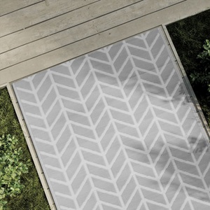 vidaXL, vidaXL Outdoor-Teppich Grau 120x180 cm PP