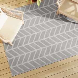 vidaXL, vidaXL Outdoor-Teppich Grau 160x230 cm PP