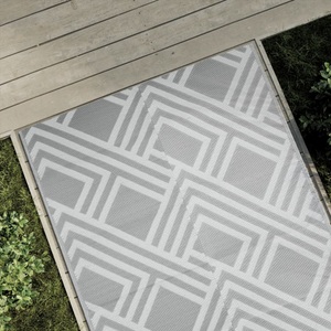 vidaXL, vidaXL Outdoor-Teppich Grau 120x180 cm PP
