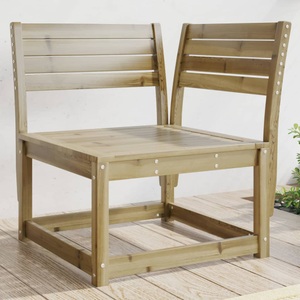 vidaXL, vidaXL Garten-Ecksofa 73x73x78 cm Kiefernholz Imprägniert