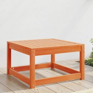vidaXL, vidaXL Gartenhocker Wachsbraun Massivholz Kiefer, vidaXL Gartenhocker Wachsbraun Massivholz Kiefer