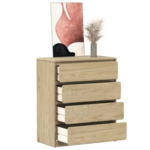 vidaXL, vidaXL Schubladenschrank SAUDA Eiche-Optik 76,5x39x91 cm Massivholz, vidaXL Schubladenschrank SAUDA Eiche-Optik 76,5x39x91 cm Massivholz