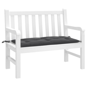 vidaXL, vidaXL Gartenbank-Auflage Melange Anthrazit 100x50x7 cm Stoff, vidaXL Gartenbank-Auflage Melange Anthrazit 100x50x7 cm Stoff