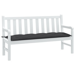 vidaXL, vidaXL Gartenbank-Auflage Melange Anthrazit 150x50x7 cm Stoff, vidaXL Gartenbank-Auflage Melange Anthrazit 150x50x7 cm Stoff
