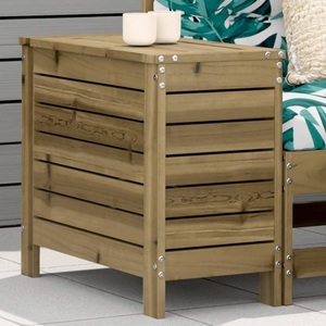 vidaXL, vidaXL Gartenhocker 62x31,5x52 cm Kiefernholz Imprägniert, vidaXL Gartenhocker 62x31,5x52 cm Kiefernholz Imprägniert