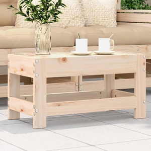 vidaXL, vidaXL Gartenhocker 62x30x32 cm Massivholz Kiefer, vidaXL Gartenhocker 62x30x32 cm Massivholz Kiefer