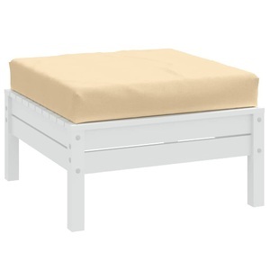 vidaXL, vidaXL Palettenkissen Melange Beige 60x60x10 cm Stoff, vidaXL Palettenkissen Melange Beige 60x60x10 cm Stoff