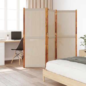 vidaXL, vidaXL 3-tlg. Paravent Taupe 210x180 cm, vidaXL 3-tlg. Paravent Taupe 210x180 cm