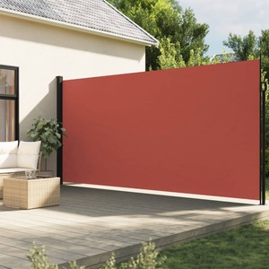vidaXL, vidaXL Seitenmarkise Ausziehbar Terrakottarot 200x300 cm