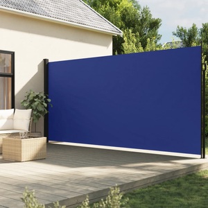 vidaXL, vidaXL Seitenmarkise Ausziehbar Blau 220x300 cm