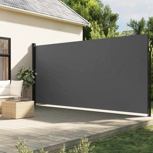 vidaXL, vidaXL Seitenmarkise Ausziehbar Anthrazit 200x600 cm, vidaXL Seitenmarkise Ausziehbar Anthrazit 200x600 cm