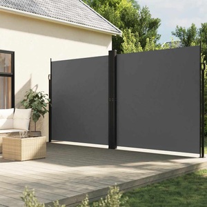 vidaXL, vidaXL Seitenmarkise Ausziehbar Anthrazit 200x1000 cm