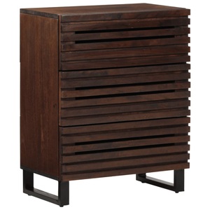 vidaXL, vidaXL Sideboard Braun 60x34x75 cm Massivholz Mango