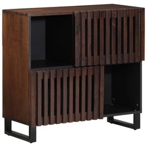 vidaXL, vidaXL Sideboard Braun 80x34x75 cm Massivholz Mango