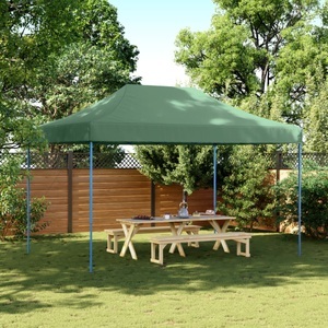 vidaXL, vidaXL Partyzelt Faltbar Pop-Up Grün 440x292x315 cm, vidaXL Partyzelt Faltbar Pop-Up Grün 440x292x315 cm