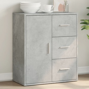 vidaXL, vidaXL Sideboard Betongrau 60x31x70 cm Holzwerkstoff