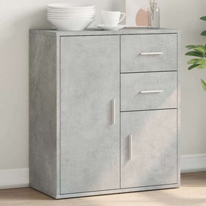 vidaXL, vidaXL Sideboard Betongrau 60x31x70 cm Holzwerkstoff