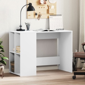 vidaXL, vidaXL Schreibtisch Weiß 102x50x75 cm Holzwerkstoff