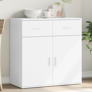 vidaXL, vidaXL Sideboard Weiß 79x38x80 cm Holzwerkstoff