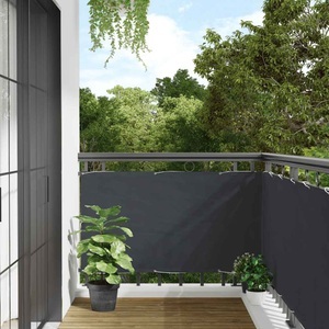 vidaXL, vidaXL Garten-Sichtschutz Anthrazit 700x120 cm PVC, vidaXL Balkon-Sichtschutz Anthrazit 700x120 cm PVC