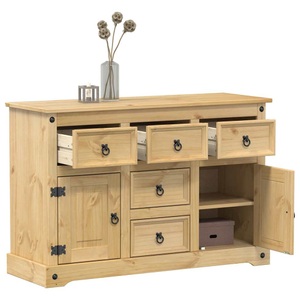 vidaXL, vidaXL Sideboard Corona 115x40x76 cm Massivholz Kiefer