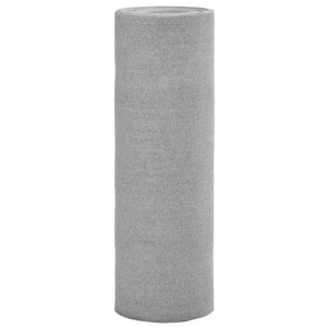 vidaXL, vidaXL Zaunblende Hellgrau 2x25 m HDPE 150 g/m²