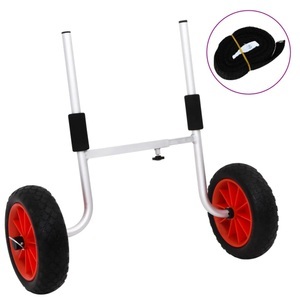 vidaXL, vidaXL Kajak-Trolley Abnehmbar 100 kg Aluminium, vidaXL Kajak-Trolley Abnehmbar 100 kg Aluminium