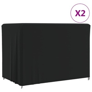vidaXL, vidaXL Abdeckungen Hollywoodschaukel 2 Stk. 220x150x150 cm 420D Oxford, vidaXL Abdeckungen Hollywoodschaukel 2 Stk. 220x150x150 cm 420D Oxford