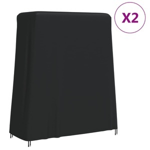 vidaXL, vidaXL Abdeckungen Tischtennisplatten 2 Stk. 165x70x185 cm 420D Oxford, vidaXL Abdeckungen Tischtennisplatten 2 Stk. 165x70x185 cm 420D Oxford